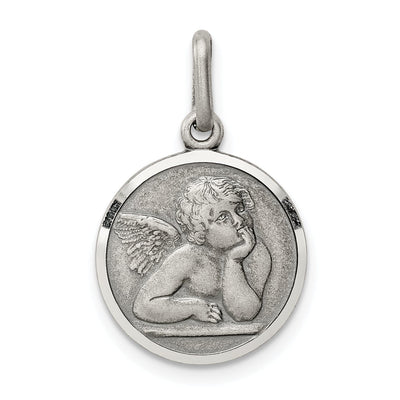 Sterling Silver Antiqued Raphael Angel Charm at $ 14.64 only from Jewelryshopping.com