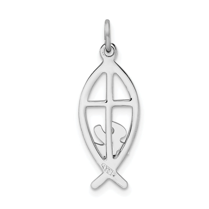 Sterling Silver Ichthus Fish Charm