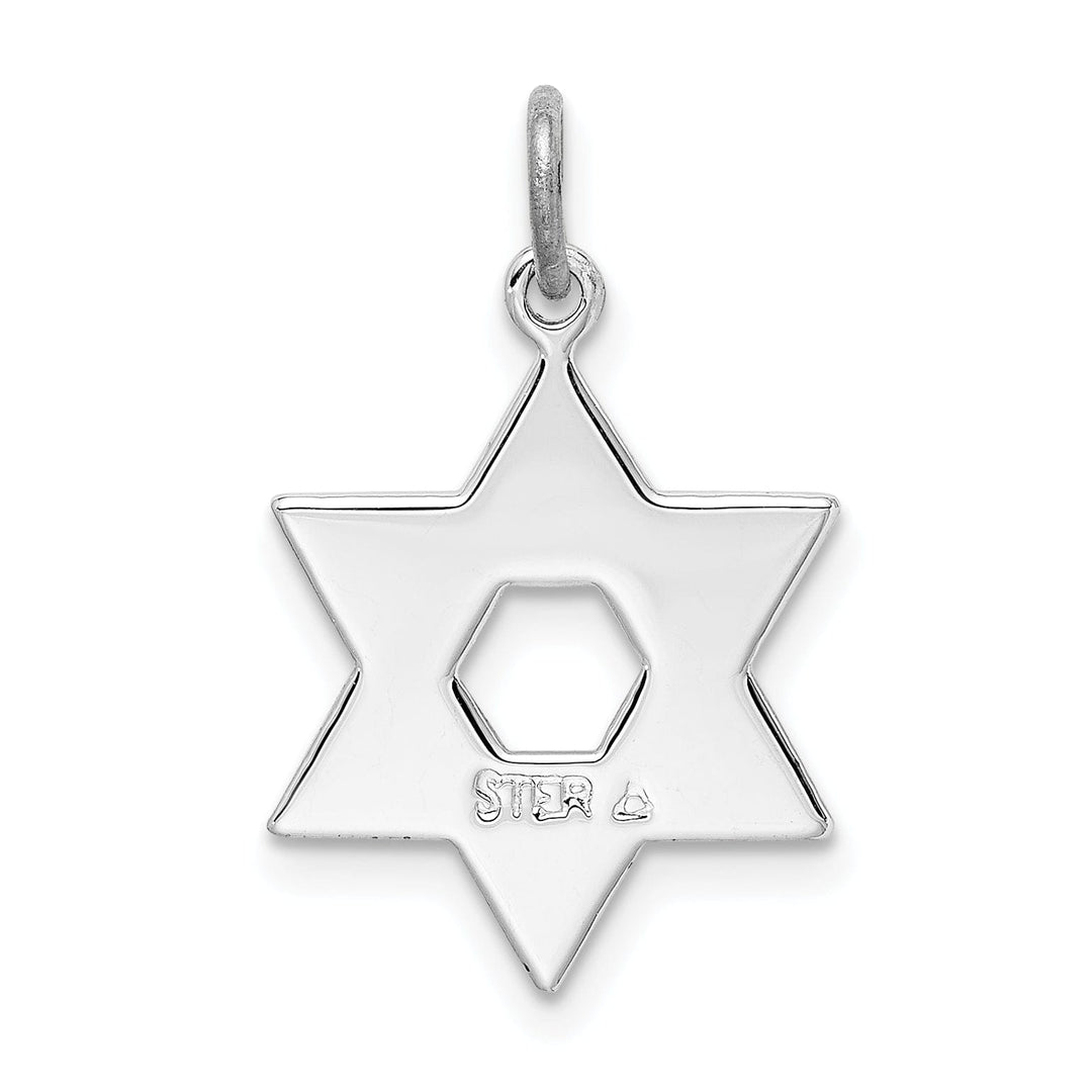 Sterling Silver Star of David Pendant