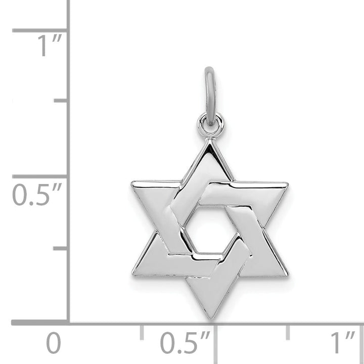 Sterling Silver Star of David Pendant