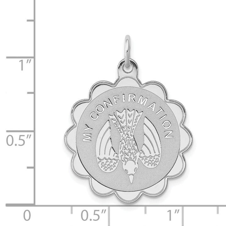 Sterling Silver My Confirmation Disc Charm