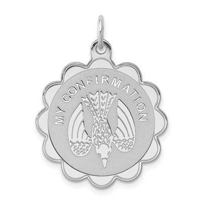 Sterling Silver My Confirmation Disc Charm at $ 37.49 only from Jewelryshopping.com
