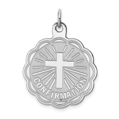 Sterling Silver Confirmation Disc Charm at $ 37.53 only from Jewelryshopping.com
