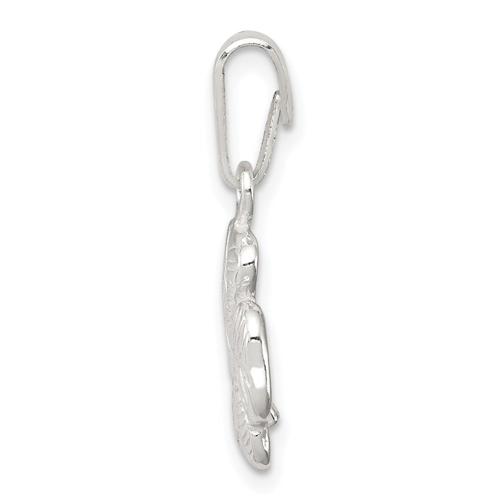 Solid Sterling Silver 4-leaf Clover Charm