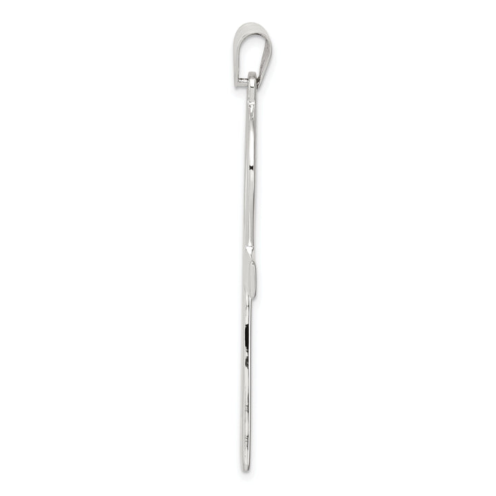 Soild Sterling Silver Ankh Cross Pendant