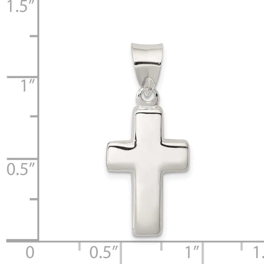 Solid Sterling Silver Latin Cross Pendant