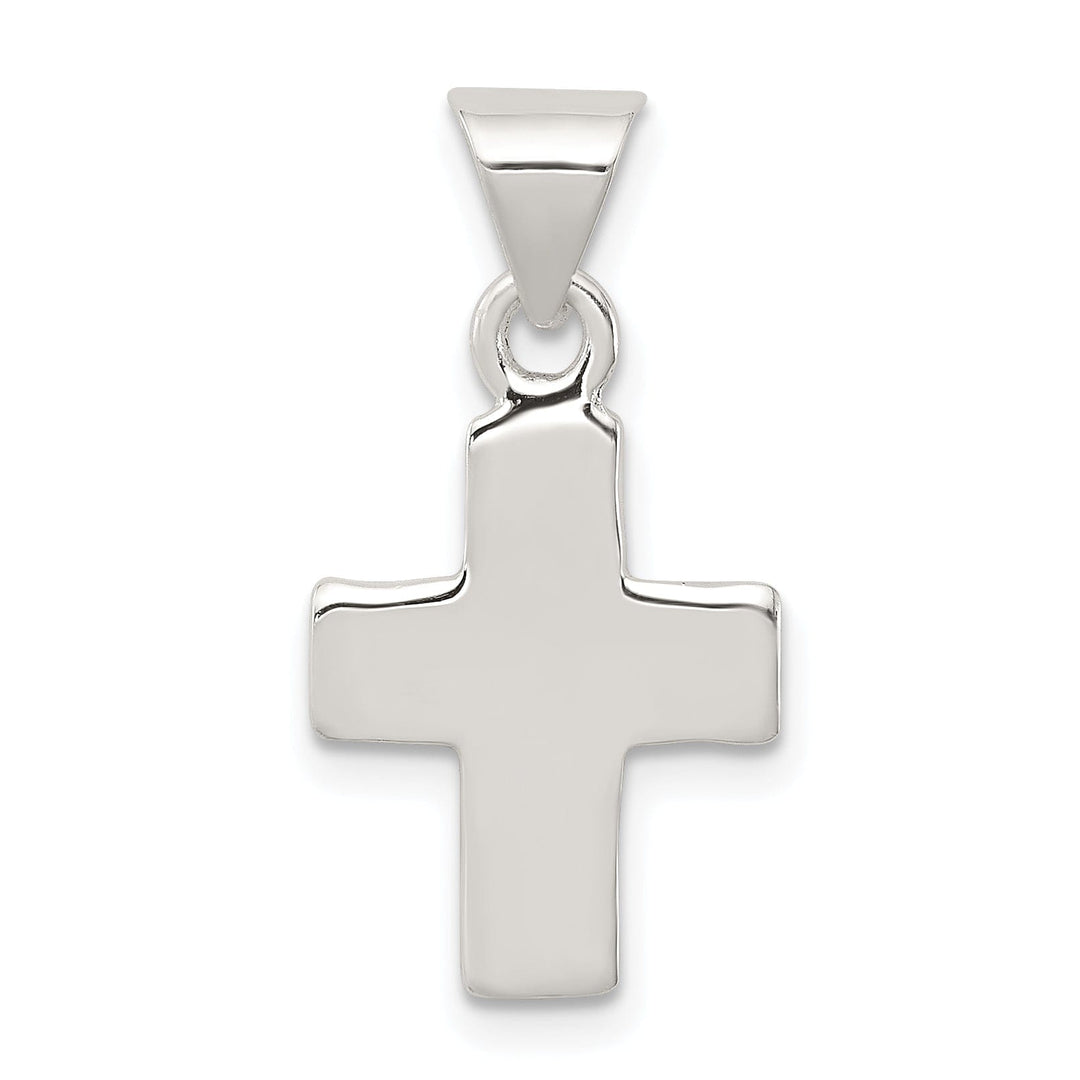 Solid Sterling Silver Latin Cross Pendant