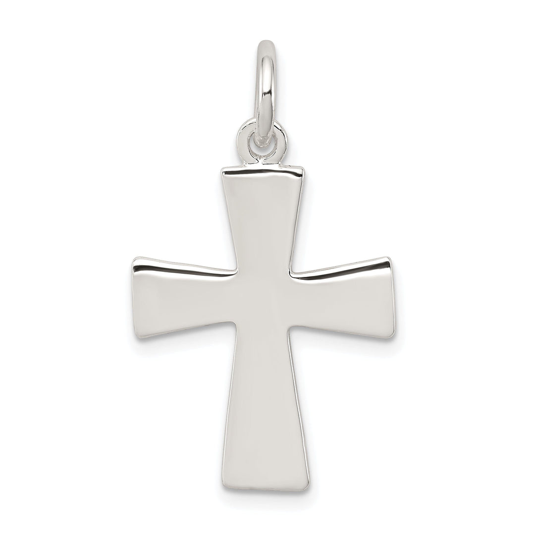 Solid Sterling Silver Latin Cross Pendant