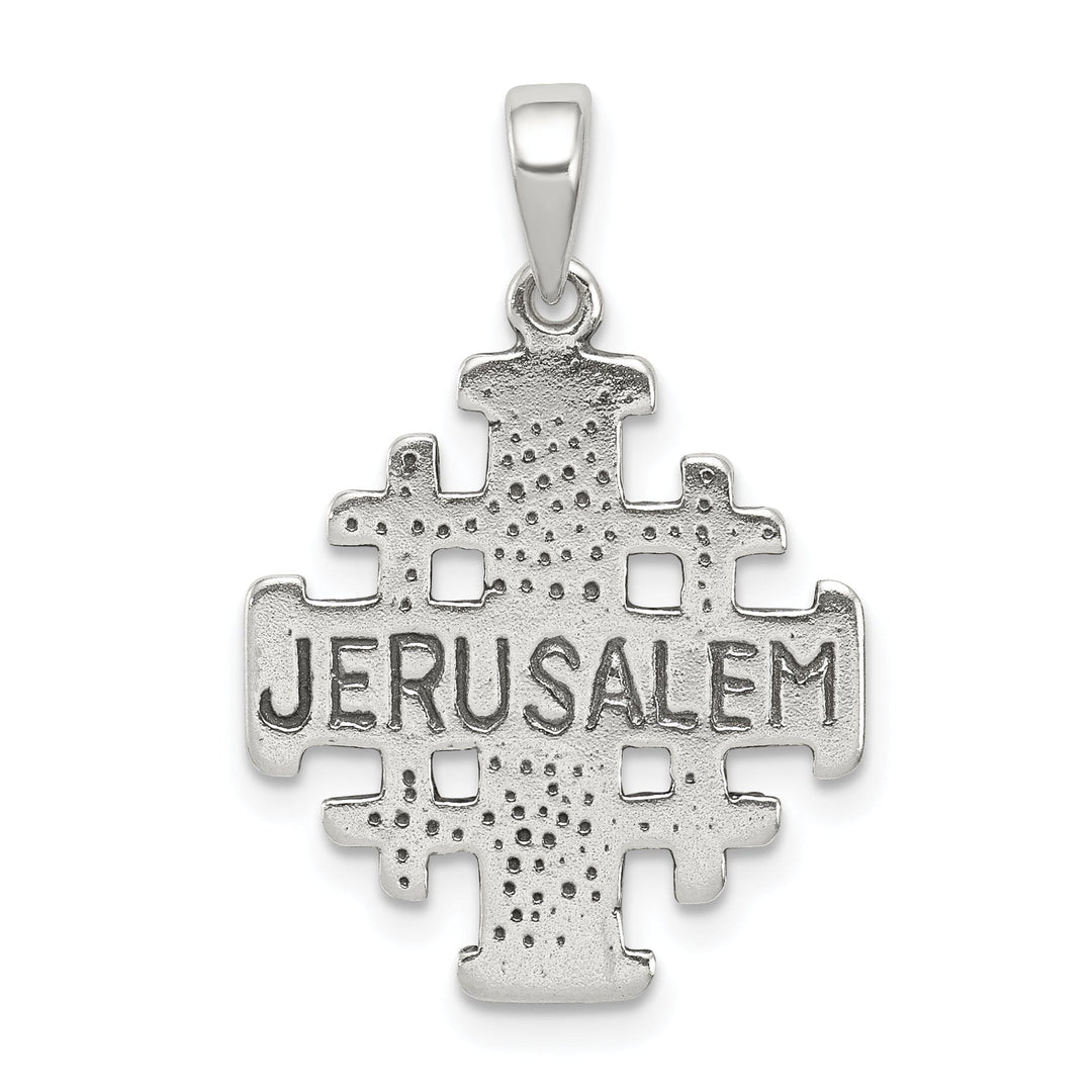 Sterling Silver Jerusalem Crusader Pendant