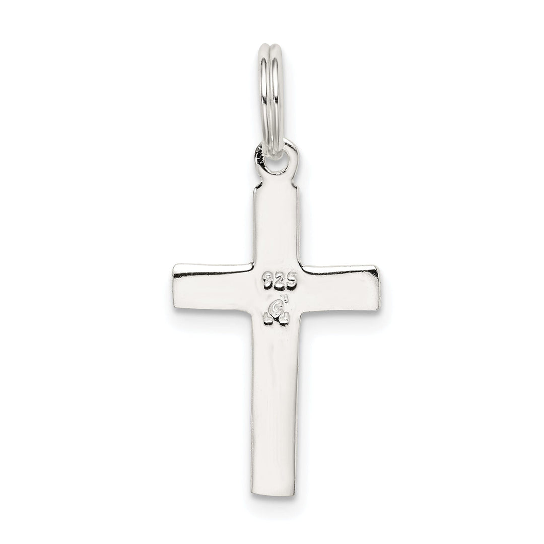 Sterling Silver Polished Latin Cross Pendant