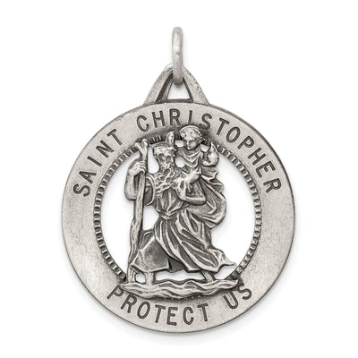 Sterling Silver St. Christopher Medal at $ 55.15 only from Jewelryshopping.com