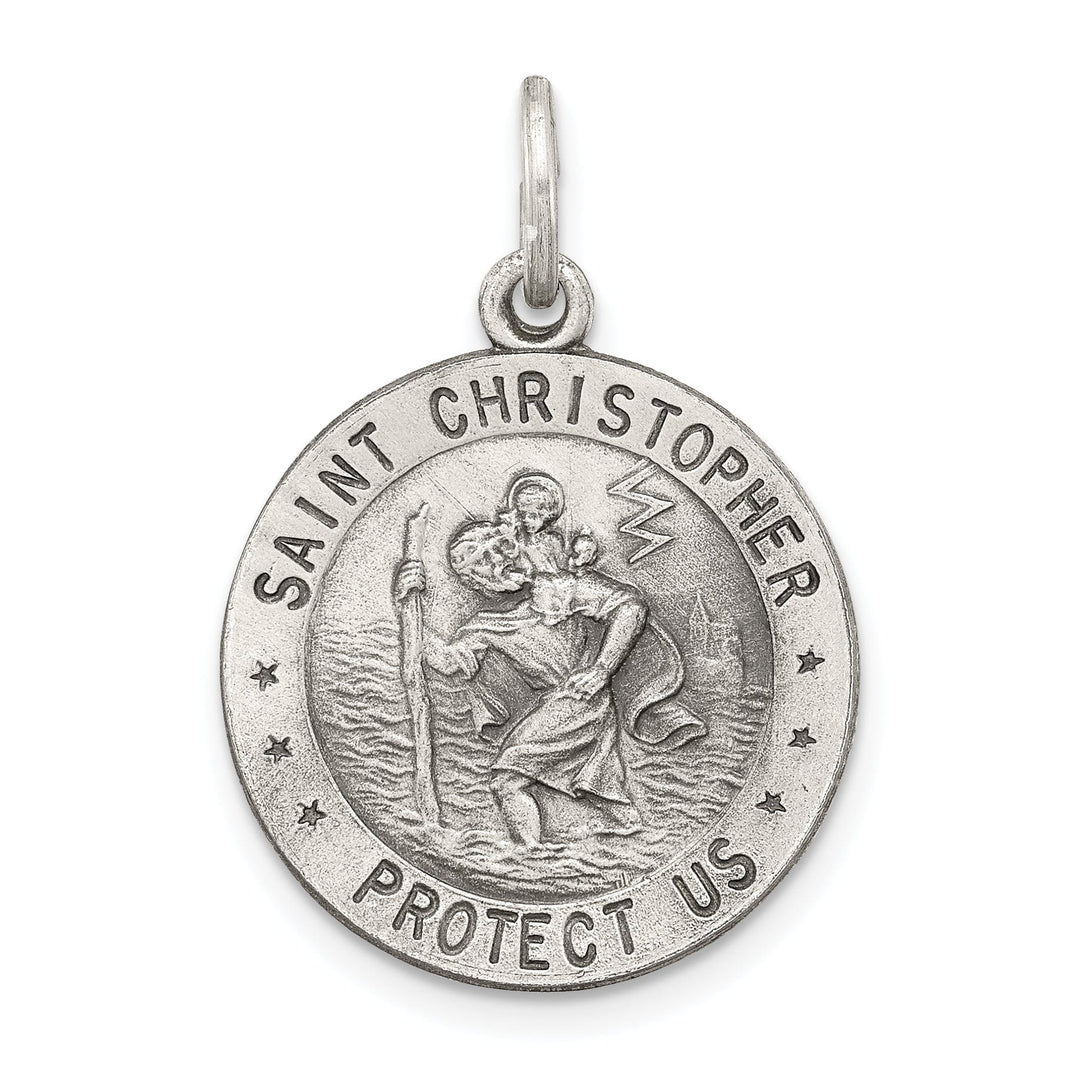 Sterling Silver St. Christopher Medal