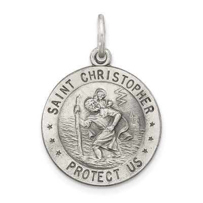 Sterling Silver St. Christopher Medal at $ 20.52 only from Jewelryshopping.com