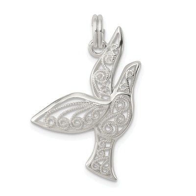Sterling Silver Filigree Holy Spirit Charm at $ 23.08 only from Jewelryshopping.com