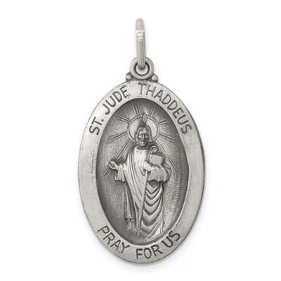 Sterling Silver Saint Jude Thaddeus Medal at $ 31.54 only from Jewelryshopping.com