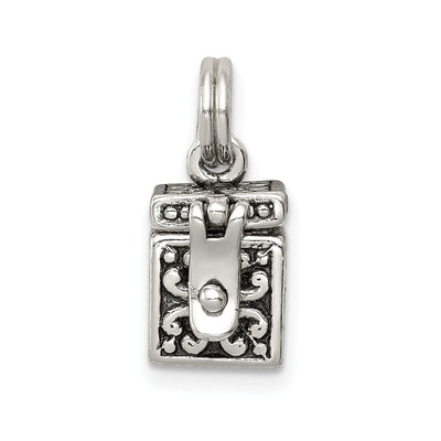 Sterling Silver Angel Prayer Box Charm at $ 40.66 only from Jewelryshopping.com