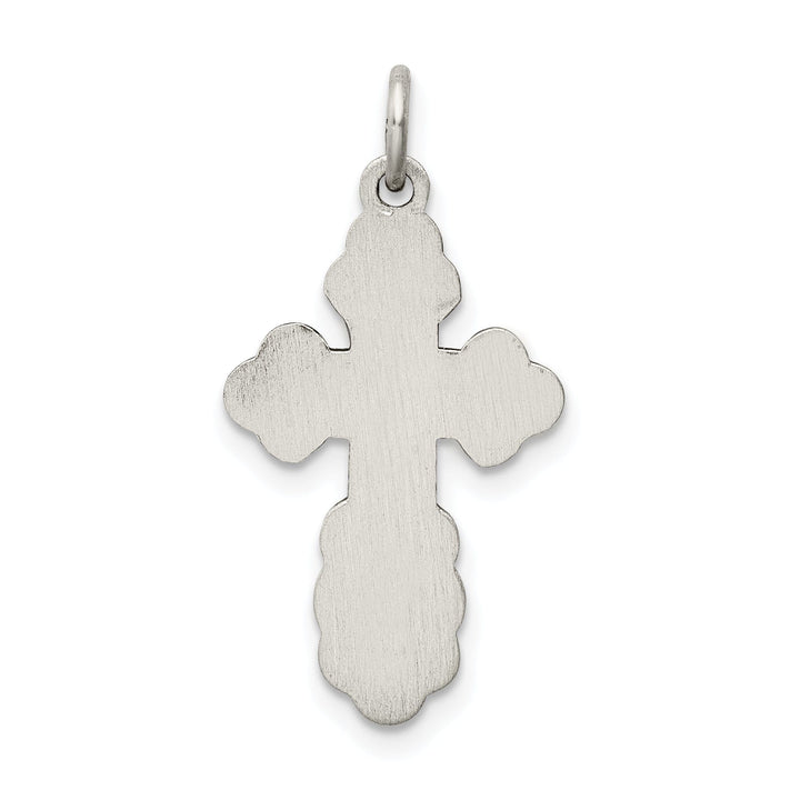 Sterling Silver Eastern Orthodox Cross Pendant