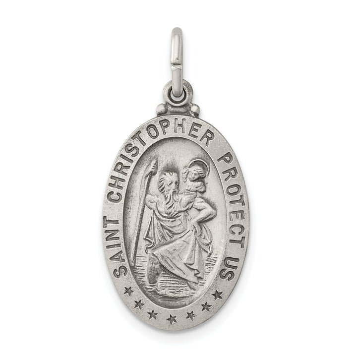 Sterling Silver St. Christopher Medal
