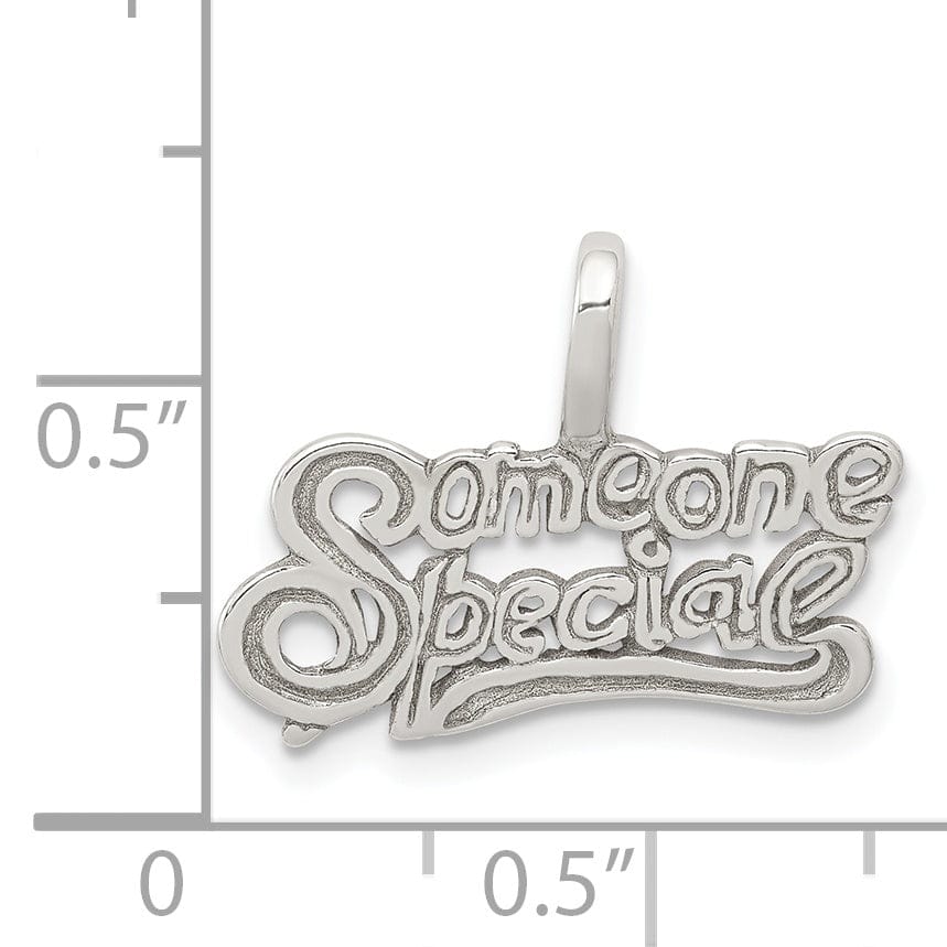 Sterling Silver Someone Special Charm Pendant