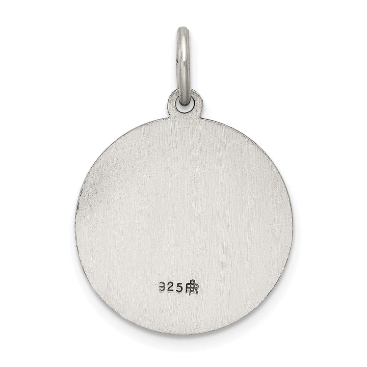 Sterling Silver Antiqued Saint Joseph Medal