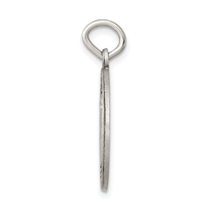 Sterling Silver Antiqued Saint Anthony Medal