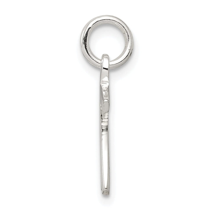 Sterling Silver Polish Finish Boy Charm Pendant