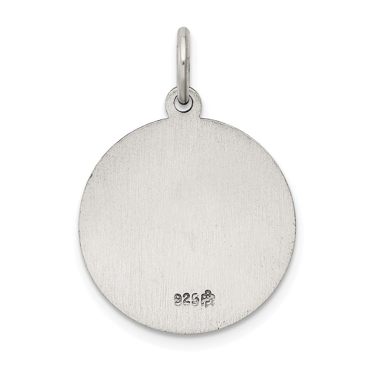 Sterling Silver St. Jude Thaddeus Medal Pendant