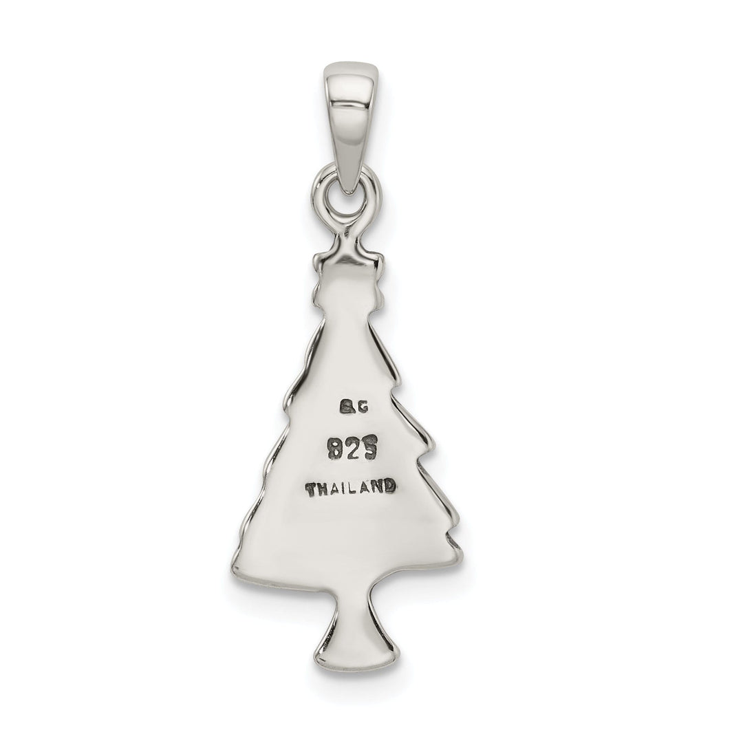 Sterling Silver Christmas Tree Pendant