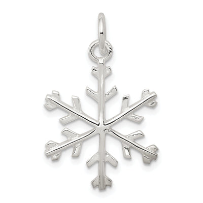 Sterling Silver Snowflake Charm Pendant at $ 13.63 only from Jewelryshopping.com