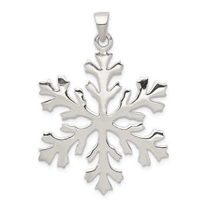 Sterling Silver Snowflake Charm Pendant at $ 28.9 only from Jewelryshopping.com