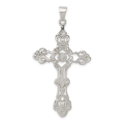 Sterling Silver Polished INRI Cross Pendant at $ 25.1 only from Jewelryshopping.com