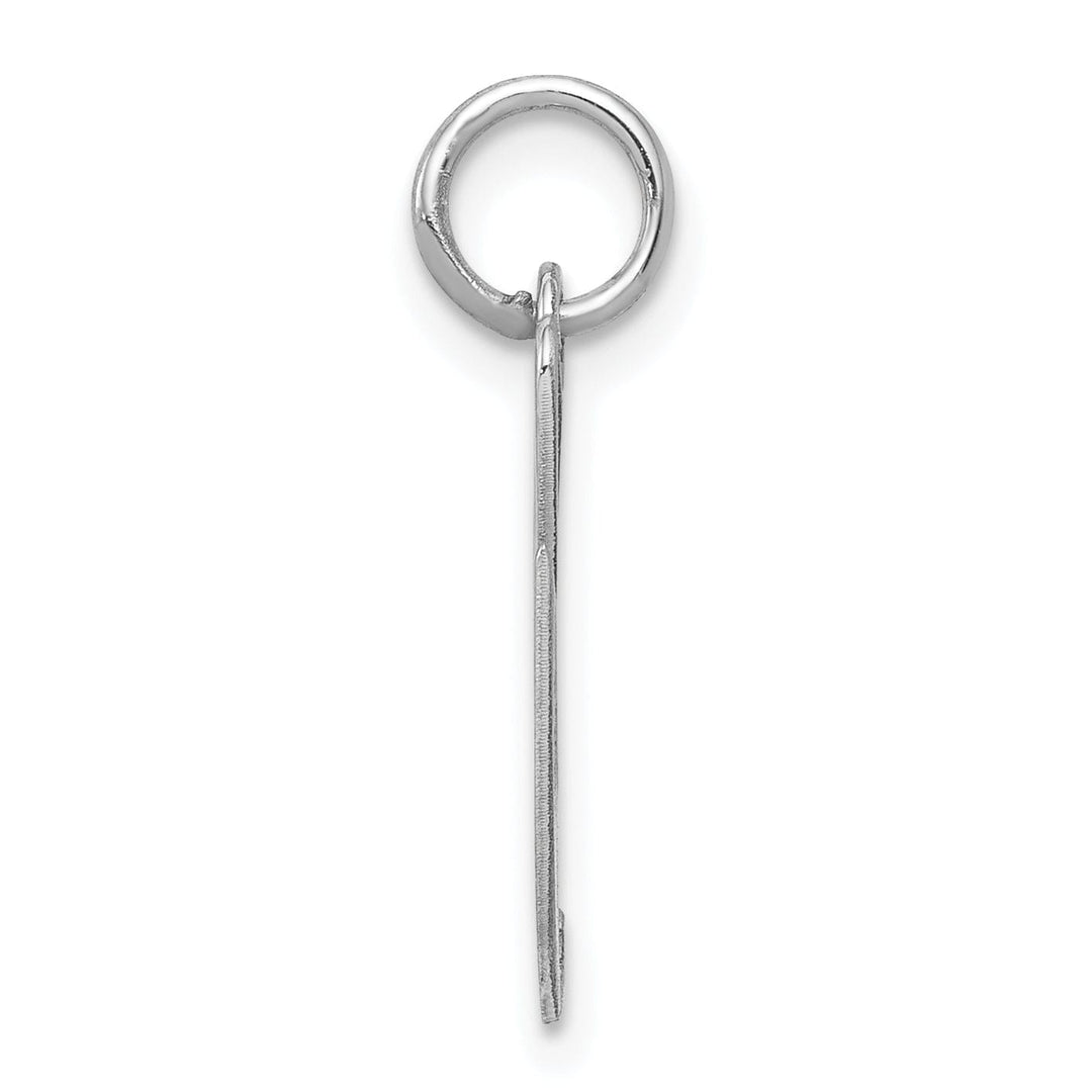 Silver Medium Fancy Script Initial G Charm