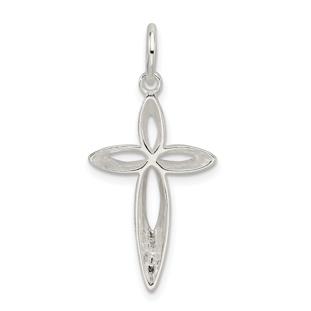 Sterling Silver Polished Passion Cross Pendant