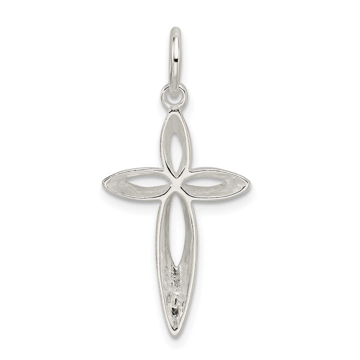 Sterling Silver Polished Passion Cross Pendant