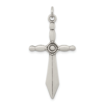 Sterling Silver Sword Cross Pendant at $ 38.98 only from Jewelryshopping.com