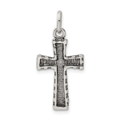 Sterling Silver Antiqued Cross Pendant at $ 11 only from Jewelryshopping.com