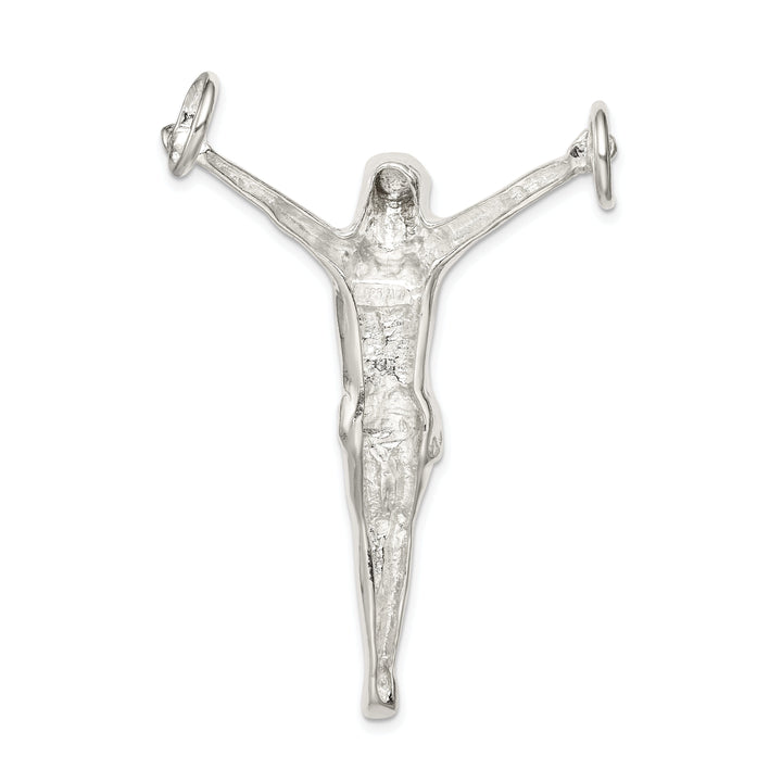 Silver Crucified Christ Slide Pendant