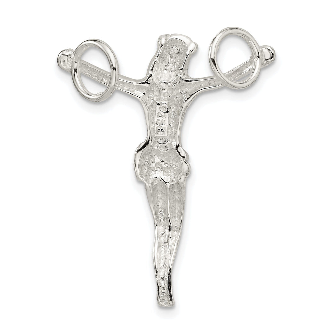 Sterling Silver Corpus Crucified Christ Pendant