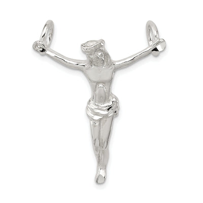 Silver Corpus Crucified Christ Pendant at $ 14.66 only from Jewelryshopping.com
