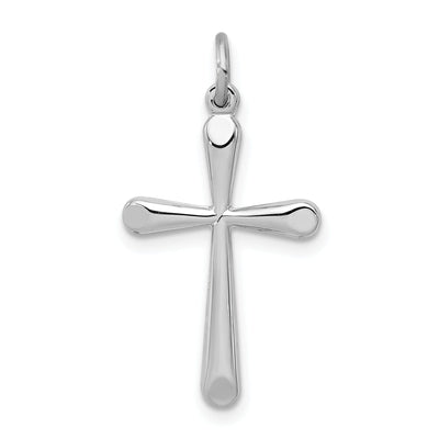 Sterling Silver Polished Finish Cross Pendant at $ 22.76 only from Jewelryshopping.com