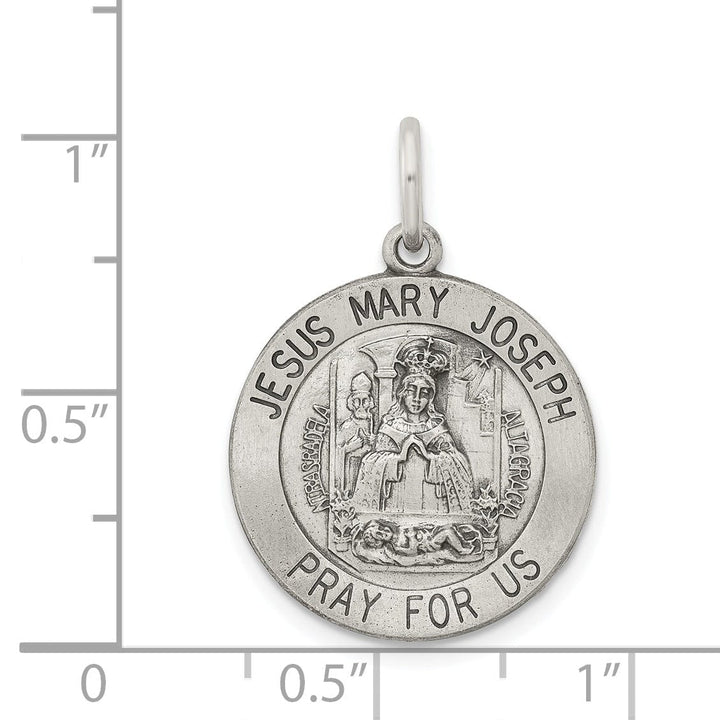Sterling Silver Divino Nino Medal (Divine Infant J