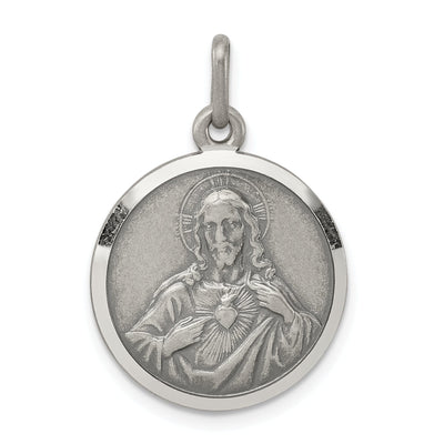 Sterling Silver Antiqued Infant of Prague Medal at $ 18.73 only from Jewelryshopping.com