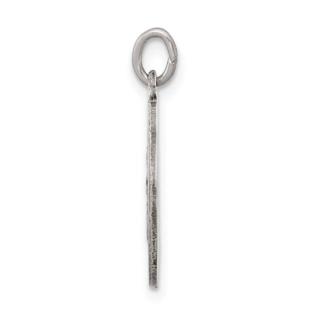 Sterling Silver Antiqued Holy Family Medal