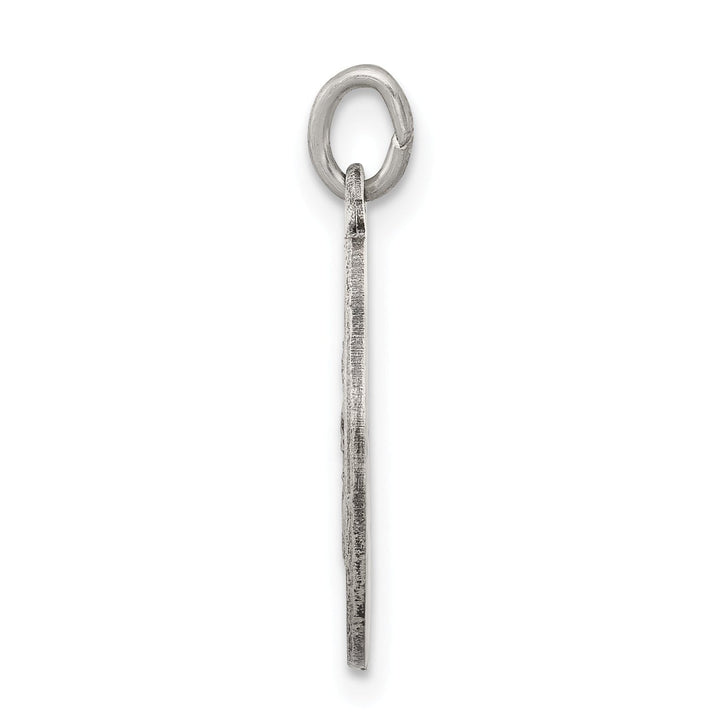 Sterling Silver Antiqued Holy Family Medal