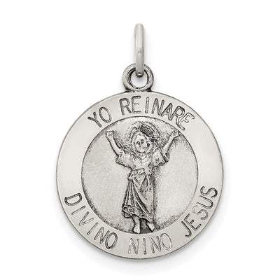 Sterling Silver Antiqued Holy Family Medal at $ 14.62 only from Jewelryshopping.com