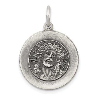 Sterling Silver Antiqued Ecce Homo Medal at $ 22.3 only from Jewelryshopping.com