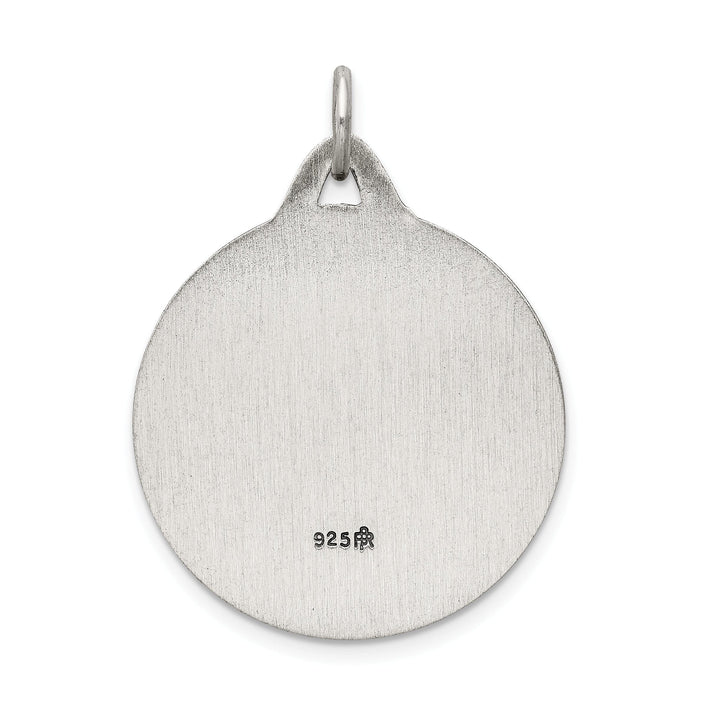 Sterling Silver Jesus Medal