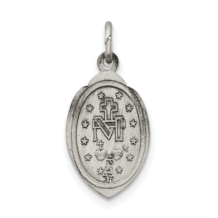 Sterling Silver Antiqued Miraculous Medal