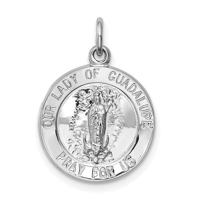 Sterling Silver Our Lady of Guadalupe Medal at $ 22.89 only from Jewelryshopping.com