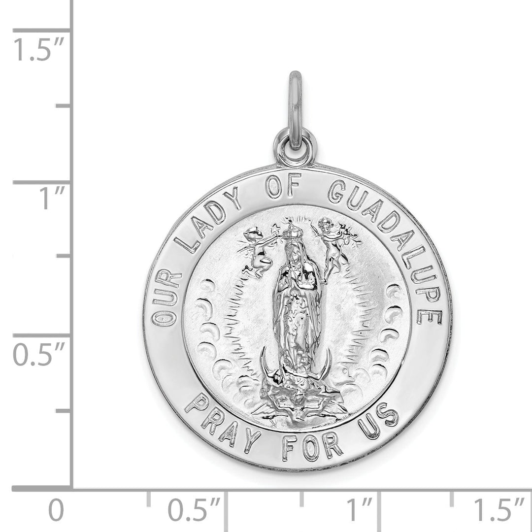 Sterling Silver Our Lady of Guadalupe Medal